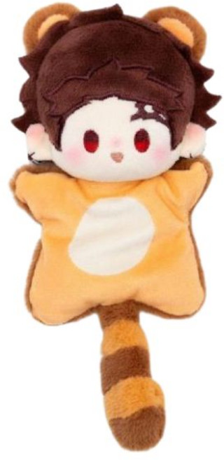 귀멸의 칼날 귀칼 인형 무리치로인형 날다람쥐 빈백 파우치 귀칼룩업, 1개, 탄지로, 10cm