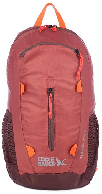 Eddie Bauer 남녀공용 성인용 Stowaway 패커블 데이팩 20 L, 밤색