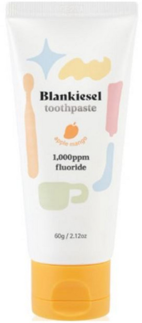 블랑키즐 유아용 고불소 치약 애플망고향, 60g, 1개