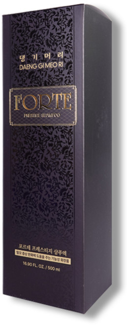 댕기머리 포르테 프레스티지 샴푸액세트, 1개, 500ml, 1세트