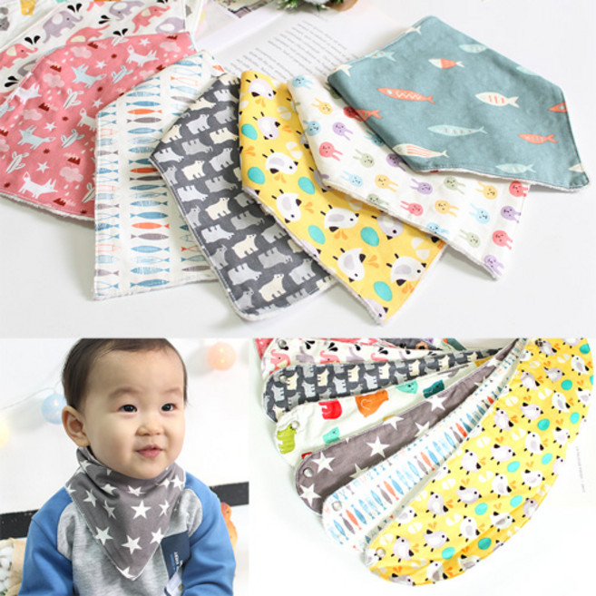 렌느 국내생산 KC인증 극세사 아기 스카프빕 바나나빕 스노우빕 턱받이 겨울스카프빕 아기 목도리