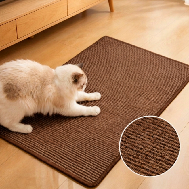 디오두 카페트 고양이스크래쳐, 1개, 브랜디 브라운