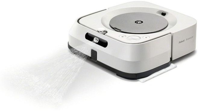 아이로봇 브라바 제트 M6 (6110) 궁극의 로봇 걸레 - Wi-Fi 연결 정밀 스마트 매핑 알렉사와 함께 작동 여러 방 재충전 및 재개에 이상적입니다 (갱신), Braava Jet m6