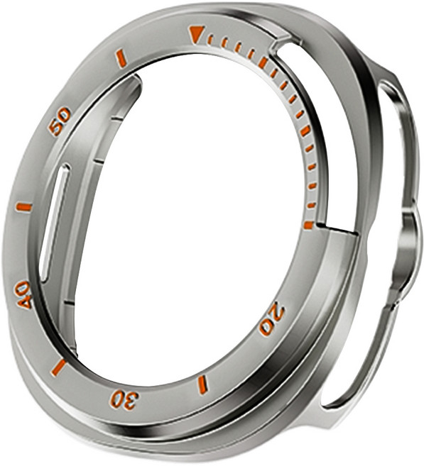 더조은셀러 갤럭시 워치8 클래식 하드 프로텍터 케이스, 티타늄 골드