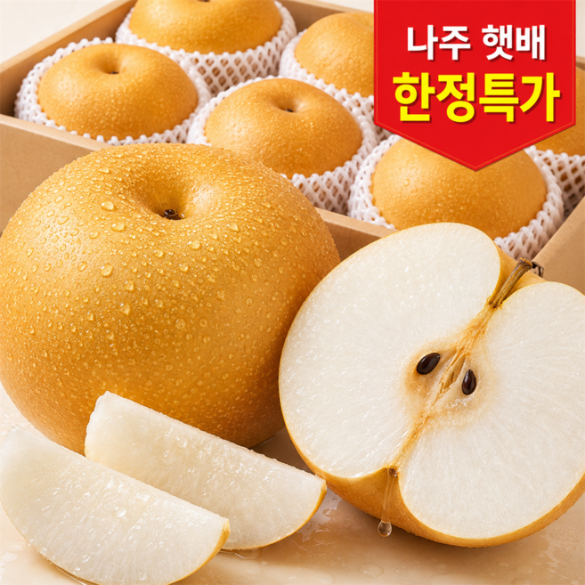 5위 - [재구매1위] 50박스한정 고당도 나주배 햇배 가정용, 1박스, 3kg_특대과