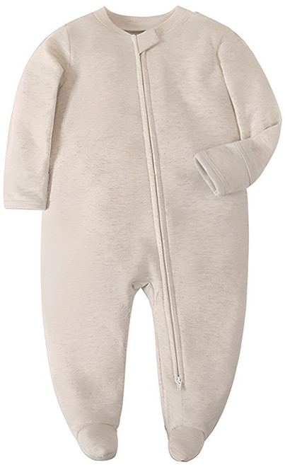 조이멀티 신생아용 올인원슈트 손싸개 유발 지퍼 순면 우주복