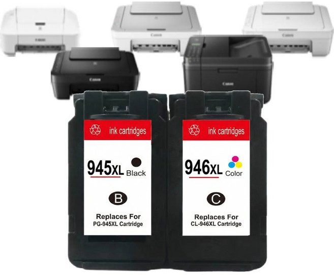 예스전산 캐논잉크 PG945XL CL946XL 호환 MG3090 MG2490 TS3490, 1개, 컬러색 대용량 카트리지 잉크