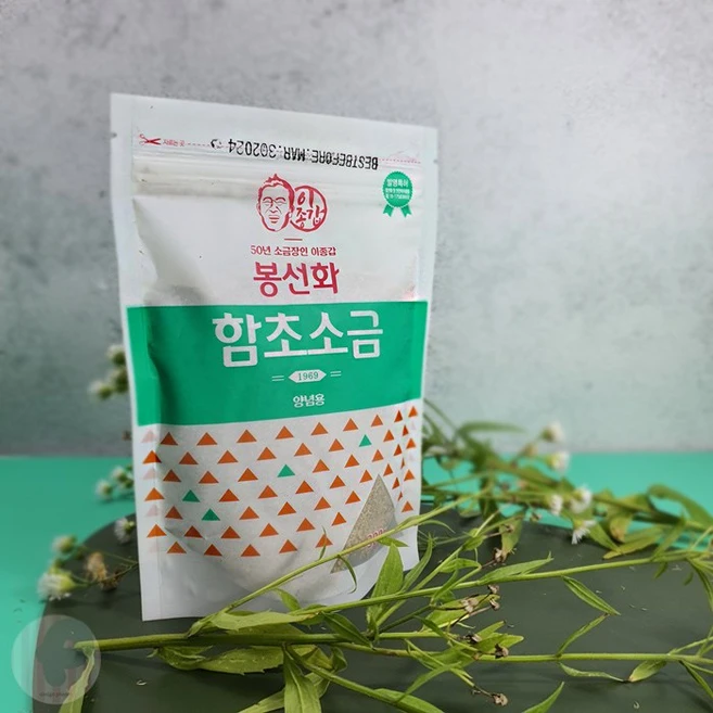 함초소금 봉선화 함초 소금 신안 천일염 신안함초 양념용 300g, 1개 - 쿠팡
