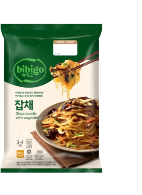CJ 비비고 모둠잡채, 644g, 4개