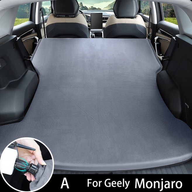 ly Monjaro Atlas 자동차 여행 침대 팽창식 에어 매트리스 자가 운전 투어 야외 캠핑 트렁크 수면 매트, 2) Monjaro A