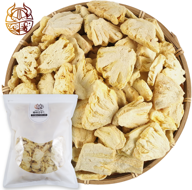 바이킹푸드 동결건조 파인애플칩 500g / 파인애플100% 대용량 과일칩, 1개