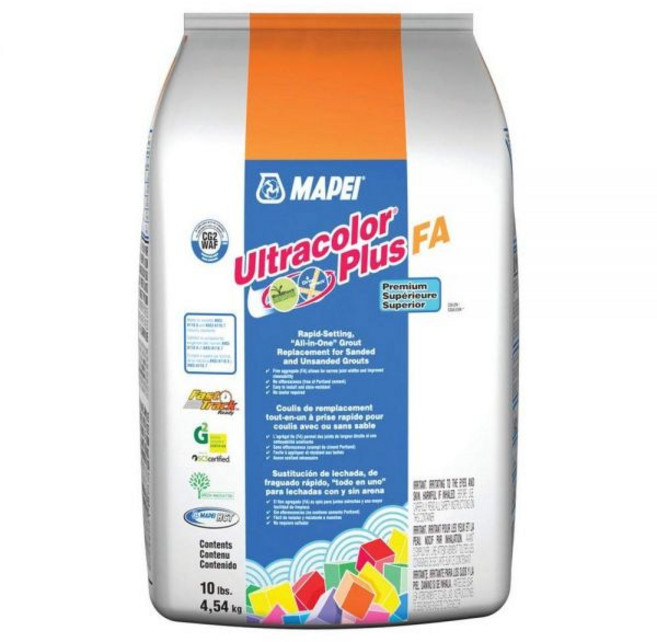 MAPEI 울트라컬러 플러스 FA 파우더 그라우트 - 10LB/봉지 (49 라이트 아몬드)