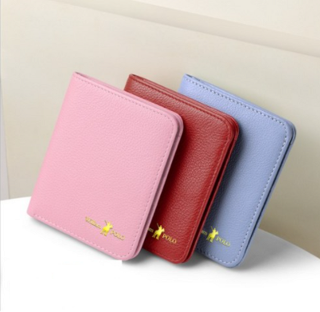 WilliamPOLO(윌리엄폴로) 181392 명품소가죽 여성지갑 반지갑 카드지갑 가죽지갑