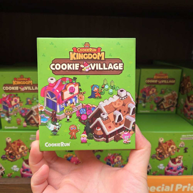 쿠키런 킹덤 쿠키빌리지 6종 중 랜덤 1종, 1개