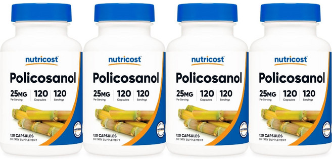 뉴트리코스트 폴리코사놀 25mg, 4개, 120개