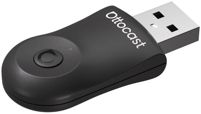 CarPlay Android Auto 轉換器 USB 汽車配件 無線連接 雙系統支援 即插即用, USB型, Ottocast Mini Carplay轉無線