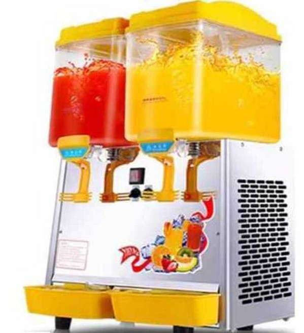 슬러시기계 1구 출장용 슬러쉬 업소용 냉각 간식 실린더 행사 카페 뷔페, 듀얼 실린더 주스기