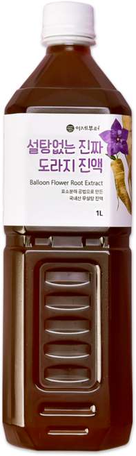 이제부터 설탕없는 진짜 도라지 진액, 1L, 1개