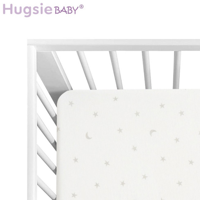 HugsieBABY 嬰兒床單, 日月星辰, 1個