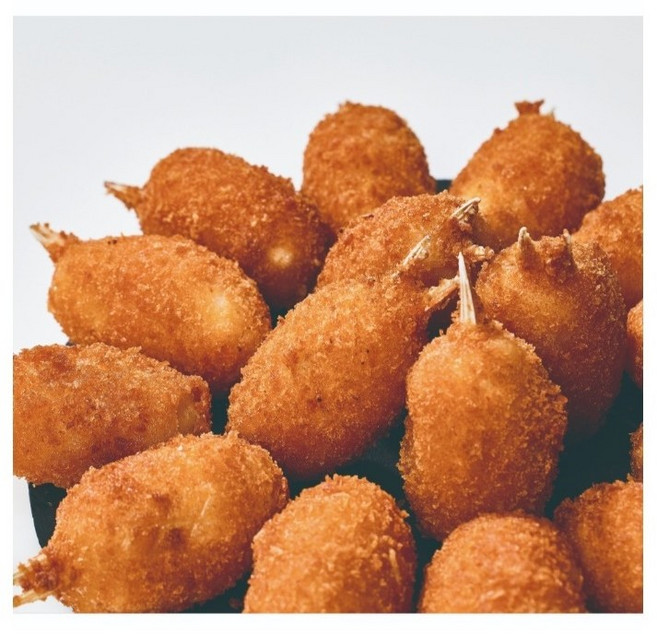 탱글탱글한 어육이 가득한 영양간식 오동통한 집게다리튀김 1kg 30알