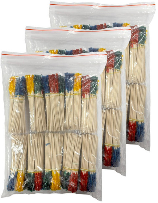 [용기청년] 꽃요지 업소용 과일꼬지 대용량 이쑤시개, 3개, 1000개입