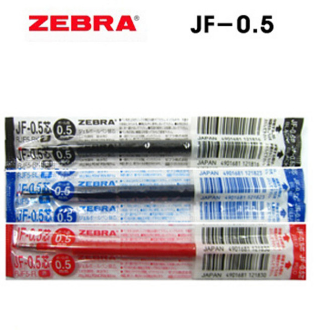 ZEBRA 제브라 JF-0.3 0.4 0.5 0.7 1.0 리필심 (사라사 리필심 하이퍼젤노크 리필심), JF-0.5(청색)