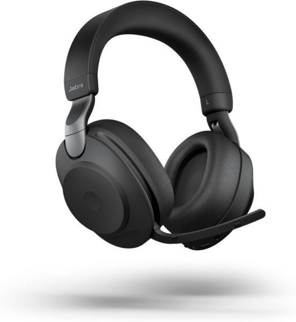 오픈형 이어폰 운동 러닝 무선 자브라 EVOLVE2 85 LINK380C MS 스테레오 블랙, All Platforms, USB-C Dongle, Charging Stand