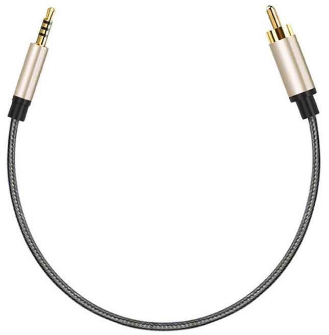 3.5mm ~ RCA 오디오 케이블 Nylon-Braided 3.5mm aux에서 RCA 오디오 케이블에서 SPDIF 스테레오 케이블 디지털 동축 수신기를위한 오디오 케이블, [01] 1.5m, 1.5m