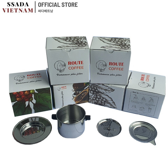 베트남 커피 필터 드리퍼 프리미엄 커피핀 핸드드립 홈카페 에스프레소 반영구 선물 다낭 직구, 1개