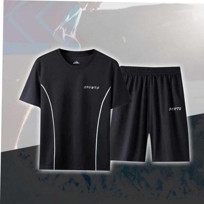 러닝복 여름 반팔 반바지 운동복 츄리닝 세트 NJWEE8F84
