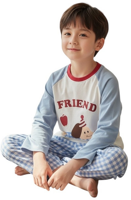 굿도우 아동용 소프트 실내복 상하의 세트