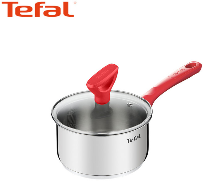 테팔 에디션레드 인덕션 스텐 편수냄비 16cm / 라면냄비 국 전골 자취 신혼