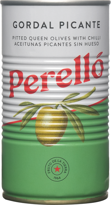 페렐로 고달 올리브 캔(통조림) 350그램 절임 그린올리브 와인샵 편집샵 프리미엄 식자재(5101), 1개, 350g
