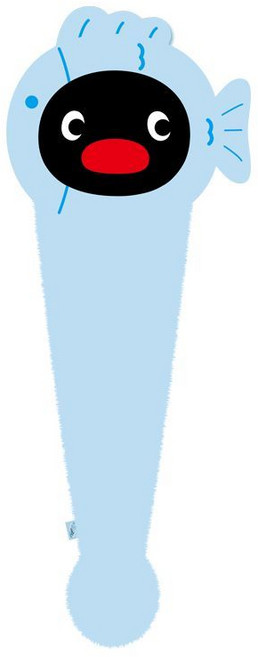 KKV Pingu 企鵝造型敲敲按摩棒 頸肩背部舒壓小物, 1個, 摸魚鵝敲背棒