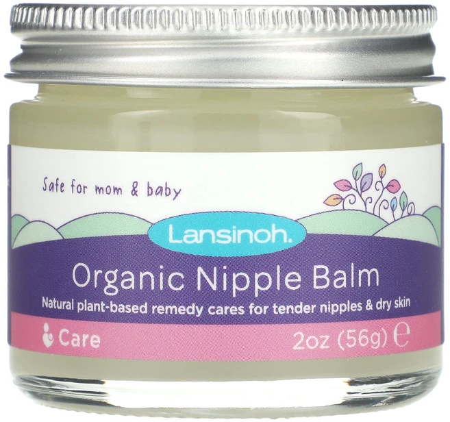 Lansinoh 유기농 젖꼭지 밤 56g(2oz), Lansinoh 유기농 젖꼭지 밤 56g2oz, 56g, 1개 - 쿠팡