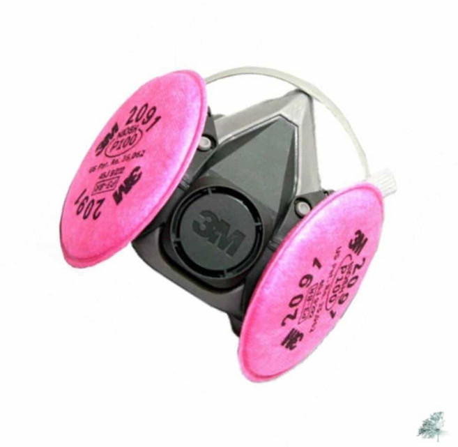 별봄샤인 방독마스크 6200+2091 방진 세트 마스크휠터