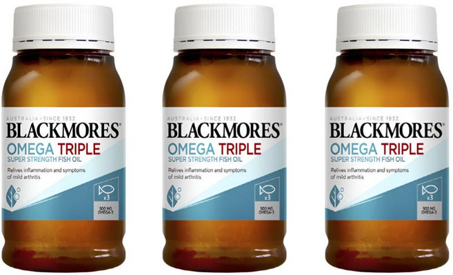 블랙모어스 오메가 트리플 피쉬오일 150캡슐 3개세트 [원산지:상세설명에 표시], 3세트, 150정