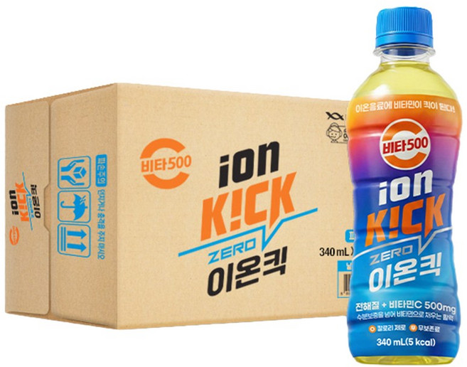 비타500 이온킥, 340ml, 20개
