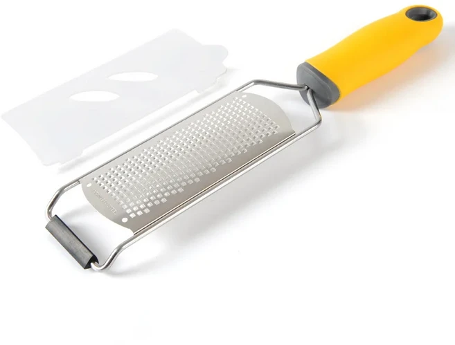치즈 강판 및 레몬 제스터(보호 커버 포함) 청소 브러시 ​​스테인레스 스틸 치즈 슬라이서 식기 세척기 안, 06 Yellow