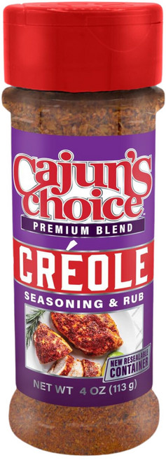 Cajun s Choice Louisiana Foods 육류 시즈닝 향신료 108g, 1개