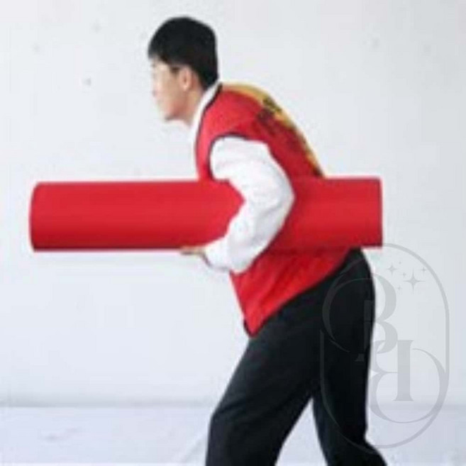 대형 달리기 단체 운동회 체육도구 야유회 바톤 체육대회 2M, 1개, 대형바톤 빨강색 2M