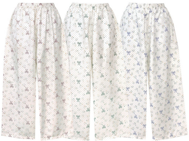 [애나스] EM4004 퓨어리본9부여성잠옷바지파자마