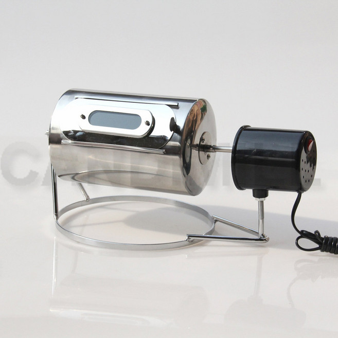 CANDIMILL 가정용 전기 커피 로스터 스테인레스 스틸 로스팅 머신 베이킹 EU 미국 플러그, 110V without, 1개