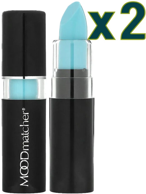 MOODmatcher 무드매처 립스틱 라이트블루 3.5g, 2개 - 쿠팡