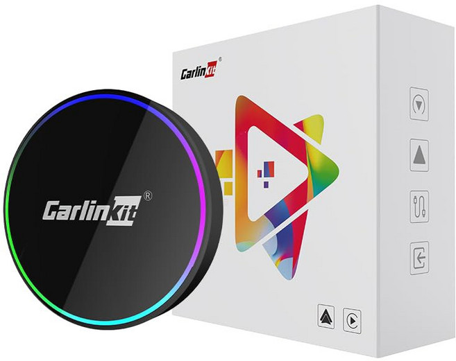 Carlinkit HD2CP Pro HDMI 무선 카플레이 어댑터 - 유선 카플레이에서 및 안드로이드 오토 동글 3 in 1 스트림 TV 스틱/폰/게임에서 컨버터 iOS 10+, 1개