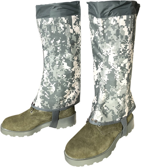 고급 코드락 산악 각반 코듀라재질 ACU 충격방지패널내장 L XL 심마니 약초 등산 뱀 해충 스패츠 BY 보령, 코드락각반-ACU색상