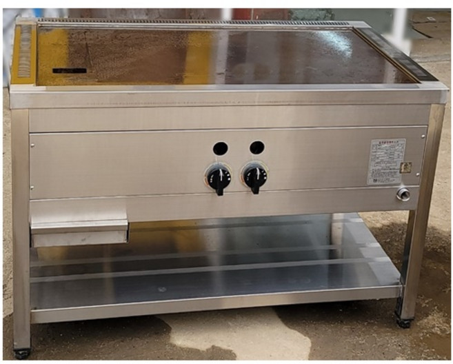 업소용 데판야끼 그리들 철판렌지 20T 1100x650x750