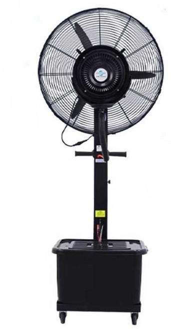 산업용 물풍기 쿨링 스프레이 분무팬 설풍기 선풍기, 750/벽걸이형(자동물추가)