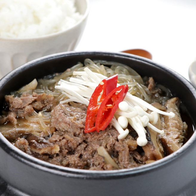 소소락 계룡 뚝배기소불고기, 6개, 400g