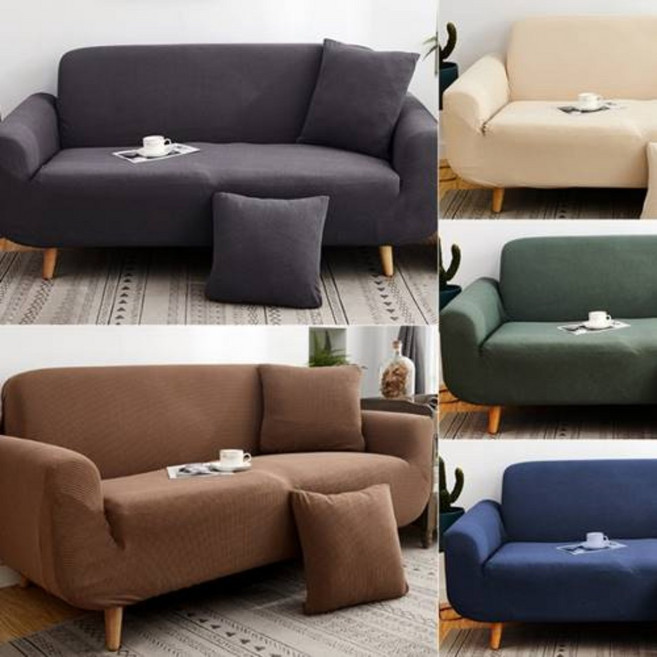 찐노마진몰 쇼파커버 2인 3인 4인 쇼파덮개 쇼파패드 사계절 고탄력 패브릭, 네이비